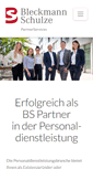Mobile Screenshot of bs-partnerservices.de